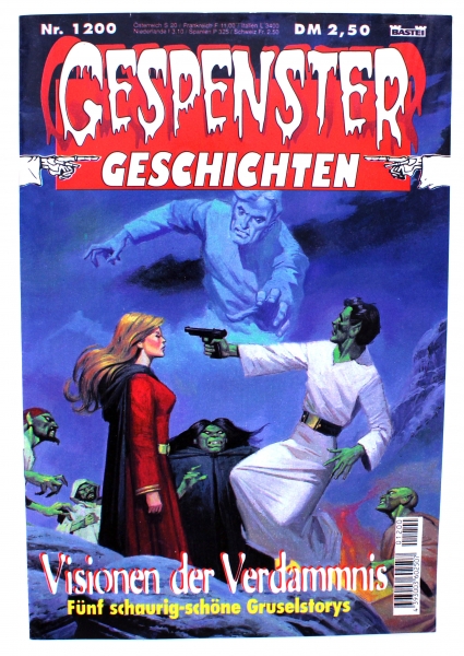 Gespenster Geschichten Comic Heft  Nr. 1200: Visionen der Verdammnis von Bastei